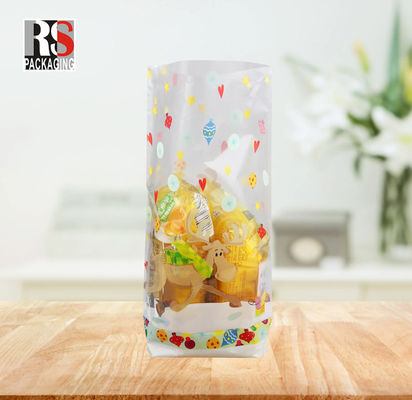 Prodotti da forno su misura Bottom Square Bag Surface Printing Logo personalizzato