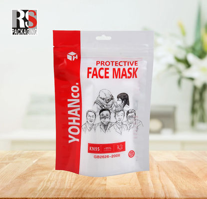 Tasse di imballaggio stampate di design personalizzato con cerniera di alluminio Matte Composite Stand Up Bags
